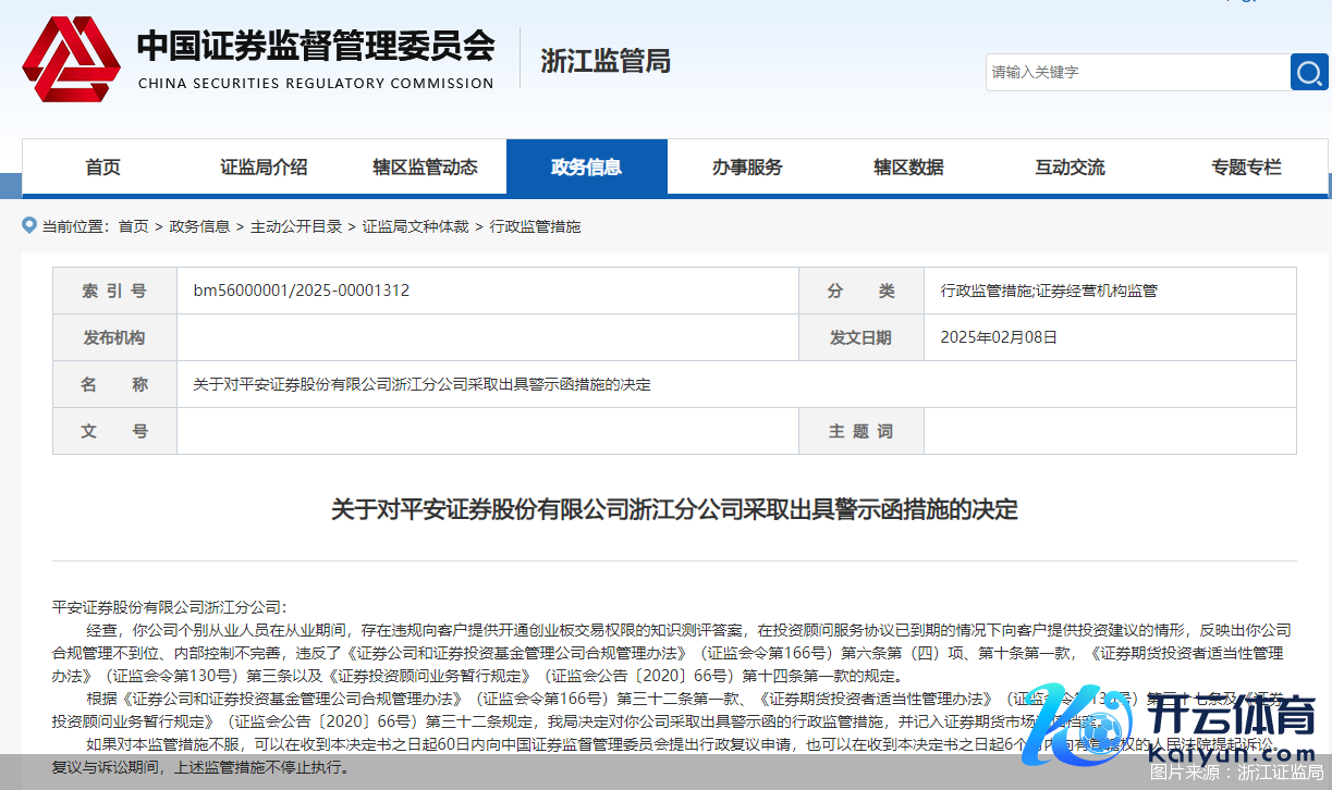 图片开端：浙江证监局